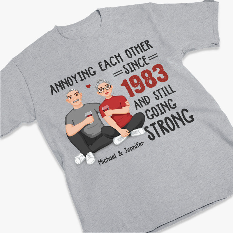 Je t'aimerai mille ans - T-shirt unisexe personnalisé, sweat à capuche, sweat-shirt - Cadeau pour mari et femme, anniversaire