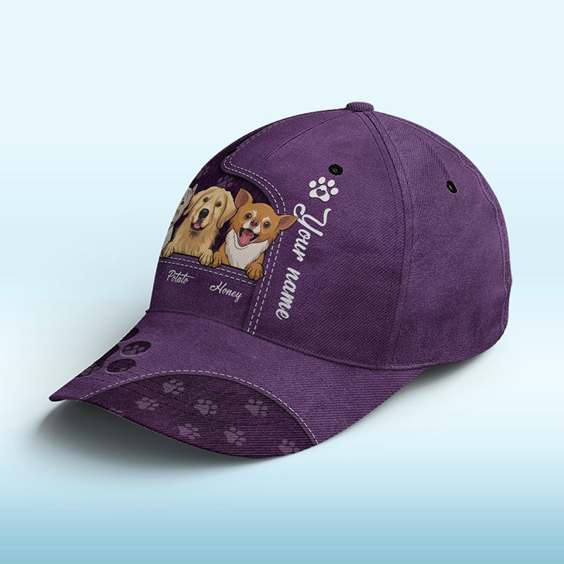 Our Little Paw Angels Pink - Dog & Cat Personalized Custom Hat, All Over Print Classic Cap - New Arrival, Gift For Pet Owners, Pet Lovers