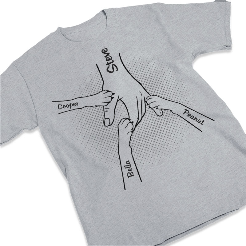 Je suis le meilleur papa de chien - T-shirt unisexe personnalisé, sweat à capuche, sweat-shirt - Fête des pères, cadeau pour les propriétaires d'animaux et les amoureux des animaux