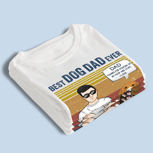 Nous t'aimons plus que tout - T-shirt unisexe personnalisé pour chien, sweat à capuche, sweat-shirt - Fête des pères, cadeau pour les propriétaires d'animaux, amoureux des animaux