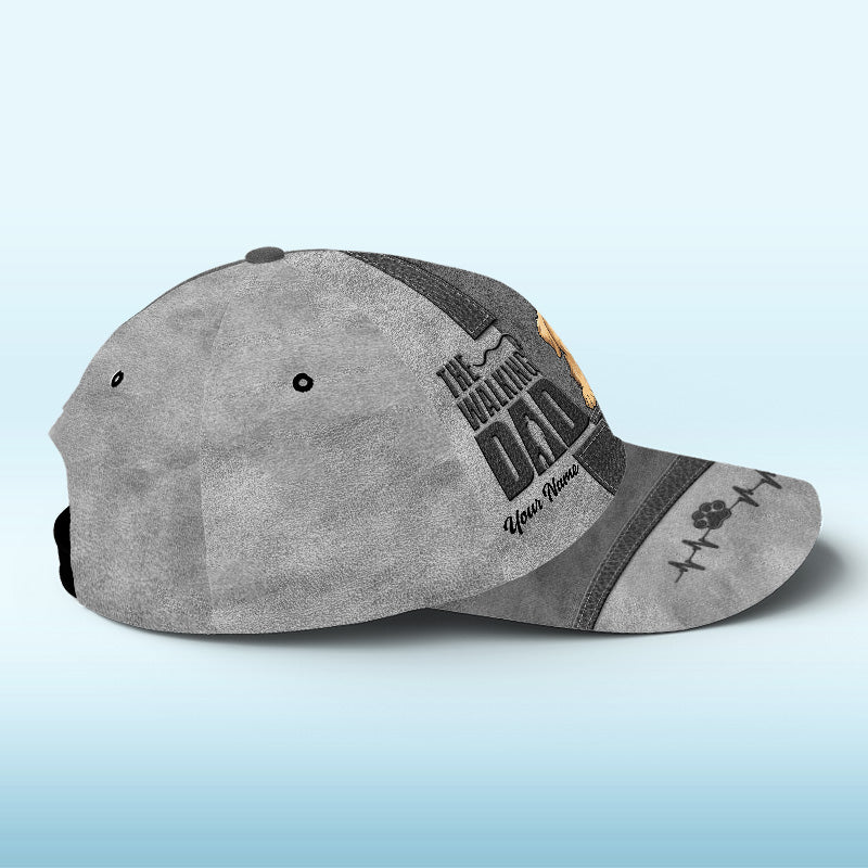 Le papa marcheur - Casquette personnalisée pour chien, imprimé intégral, classique - Cadeau pour les propriétaires et les amoureux des animaux