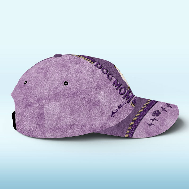 Casquette personnalisée avec photo « Mes enfants ont des pattes » - Casquette personnalisée pour chien et chat, imprimé intégral - Cadeau pour les propriétaires et les amoureux des animaux