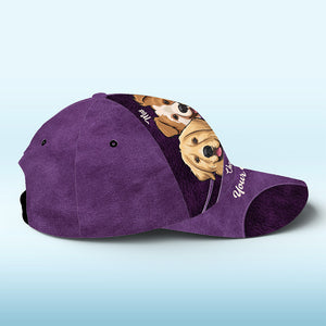 Les chiens les plus cool du monde - Casquette personnalisée pour chien, casquette classique à imprimé intégral - Cadeau pour propriétaires et amoureux des animaux