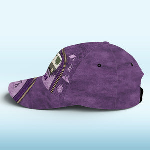 Là où naissent les souvenirs et où commencent les aventures - Casquette de camping personnalisée, casquette classique à imprimé intégral - Cadeau pour les amateurs de camping
