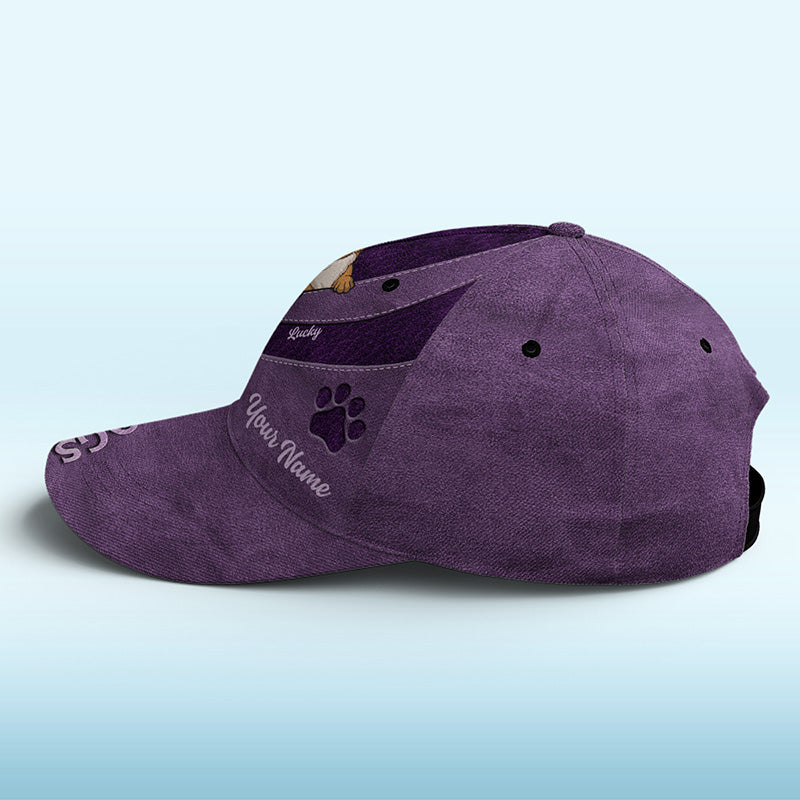 Mon précieux trésor - Casquette personnalisée pour chien et chat, casquette classique à imprimé intégral - Cadeau pour propriétaires et amoureux des animaux