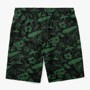 Arrête de me regarder fixement ! Short de plage hawaïen personnalisé et humoristique pour homme, motif tropical Aloha ! Cadeau idéal pour les vacances d'été ou les anniversaires de mariage.