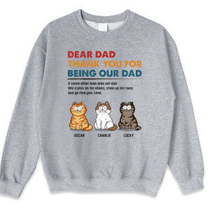 Nous lui grifferions le visage et irions te chercher - T-shirt unisexe personnalisé pour chat, sweat à capuche, sweat-shirt - Fête des pères, cadeau pour les propriétaires d'animaux, les amoureux des animaux