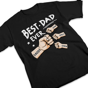 Le meilleur papa de tous les temps - T-shirt unisexe personnalisé, sweat à capuche, sweat-shirt - Cadeau de fête des pères, d'anniversaire pour papa, grand-père
