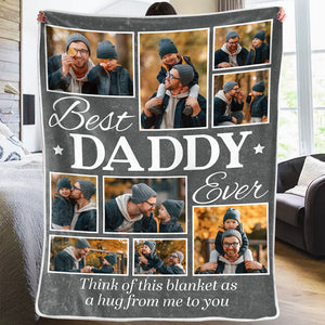 Photo personnalisée Tu es mon plus beau cadeau - Couverture personnalisée pour la famille - Cadeau pour papa, maman
