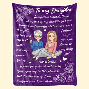 Les filles sont comme des fleurs - Couverture familiale personnalisée - Cadeau d'anniversaire de maman