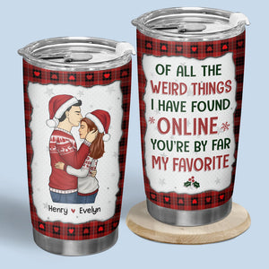 Tu es le seul - Verre personnalisé pour couple - Cadeau de Noël pour mari et femme, anniversaire