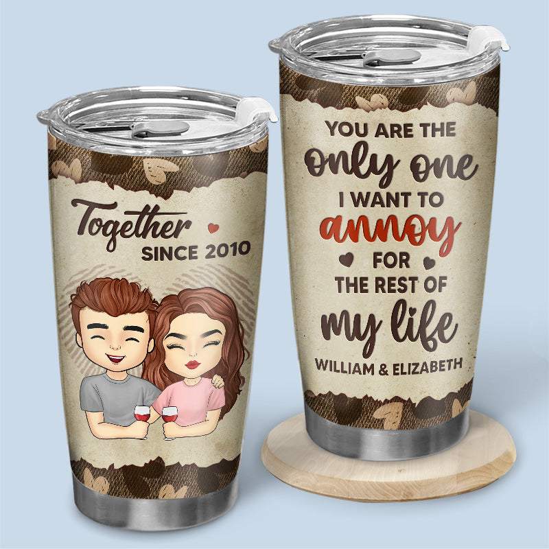 Félicitations pour être mon mari, espèce de veinard - Verre personnalisé pour couple - Cadeau pour mari et femme, anniversaire