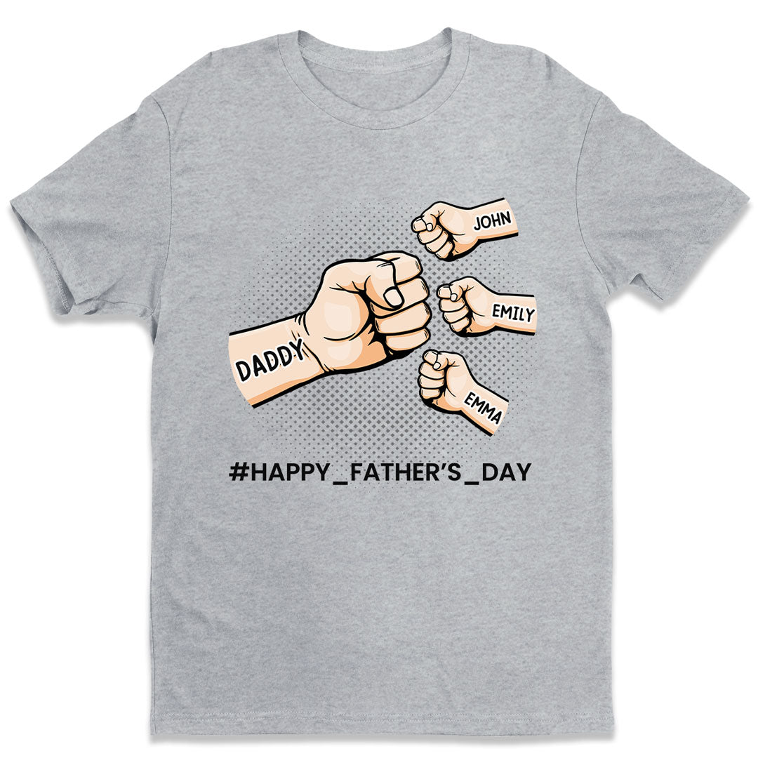Merci d'être notre papa - T-shirt unisexe personnalisé, sweat à capuche, sweat-shirt - Cadeau de fête des pères, d'anniversaire pour papa