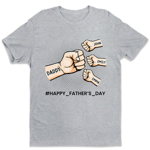 Merci d'être notre papa - T-shirt unisexe personnalisé, sweat à capuche, sweat-shirt - Cadeau de fête des pères, d'anniversaire pour papa