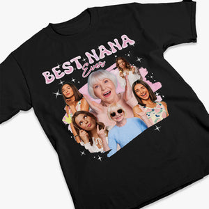 T-shirt, sweat à capuche et sweat-shirt unisexe personnalisé avec photo « Meilleure grand-mère de tous les temps » – Cadeau pour grand-mère