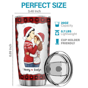 Tu es le seul - Verre personnalisé pour couple - Cadeau de Noël pour mari et femme, anniversaire
