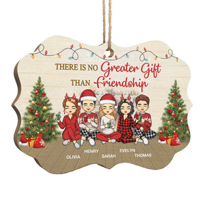 L'amitié est la meilleure - Décoration personnalisée pour meilleure amie - Bois en forme de Benelux - Cadeau de Noël pour meilleures amies, meilleures amies et sœurs