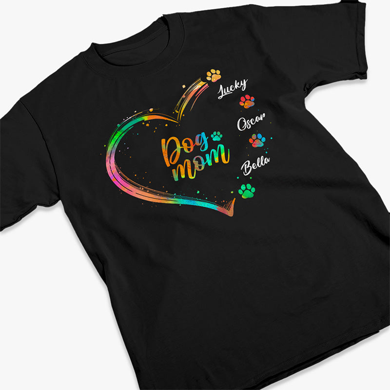 T-shirt, sweat à capuche et sweat-shirt unisexe personnalisé « Fur Mom With Love » pour chien et chat – Cadeau pour propriétaires et amoureux des animaux