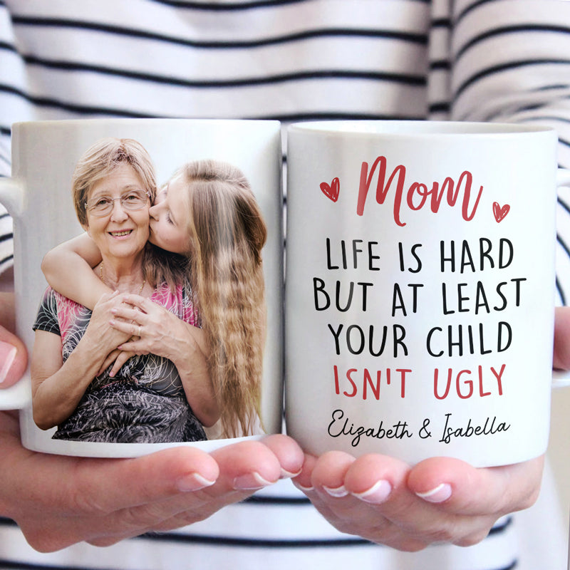 Mug photo personnalisé, moments précieux, unis à jamais ! Tasse personnalisée pour la famille ! Cadeau pour la fête des mères