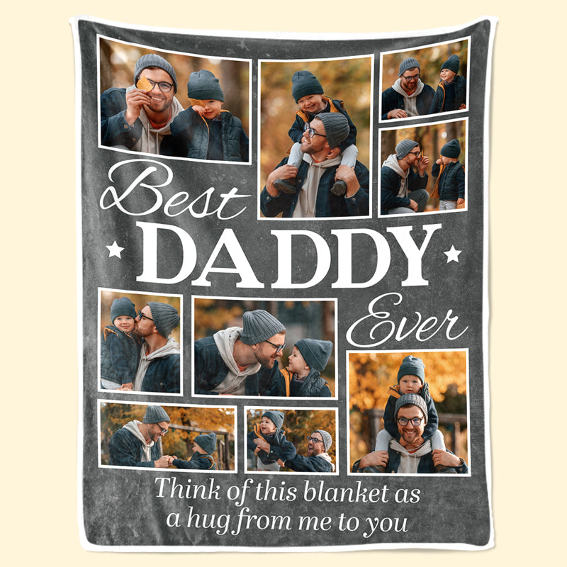 Photo personnalisée Tu es mon plus beau cadeau - Couverture personnalisée pour la famille - Cadeau pour papa, maman