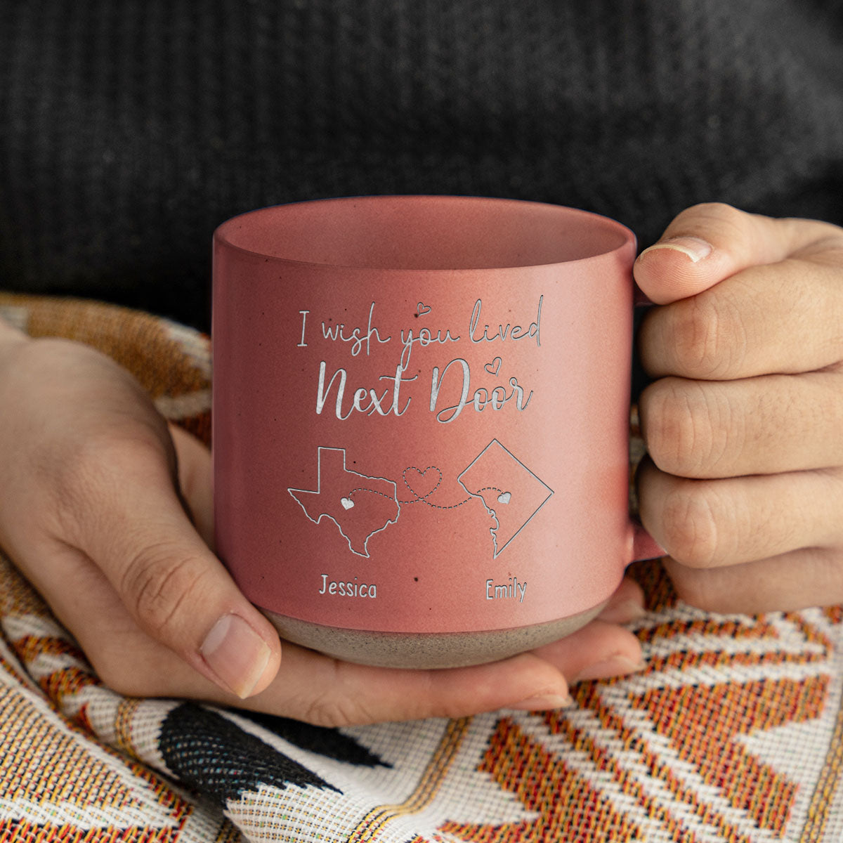 Les vrais amis sont comme des diamants - Mug en céramique personnalisé Bestie - Cadeau pour meilleures amies, meilleures amies, sœurs