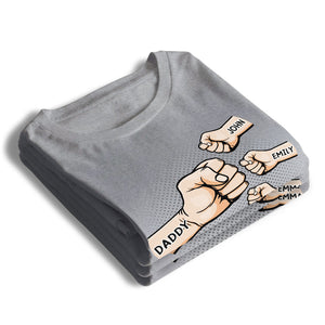 Merci d'être notre papa - T-shirt unisexe personnalisé, sweat à capuche, sweat-shirt - Cadeau de fête des pères, d'anniversaire pour papa