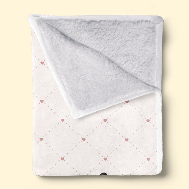 Faisons en sorte que cela dure pour toujours - Couverture personnalisée pour couple - Cadeau de Saint-Valentin pour mari et femme, anniversaire, première Saint-Valentin ensemble