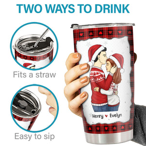 Tu es le seul - Verre personnalisé pour couple - Cadeau de Noël pour mari et femme, anniversaire