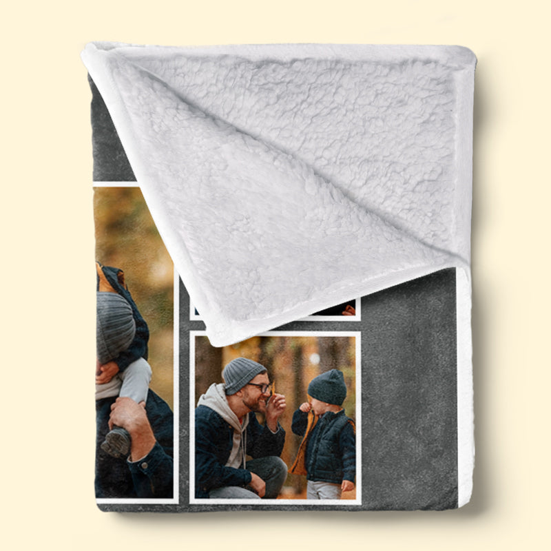 Photo personnalisée Tu es mon plus beau cadeau - Couverture personnalisée pour la famille - Cadeau pour papa, maman