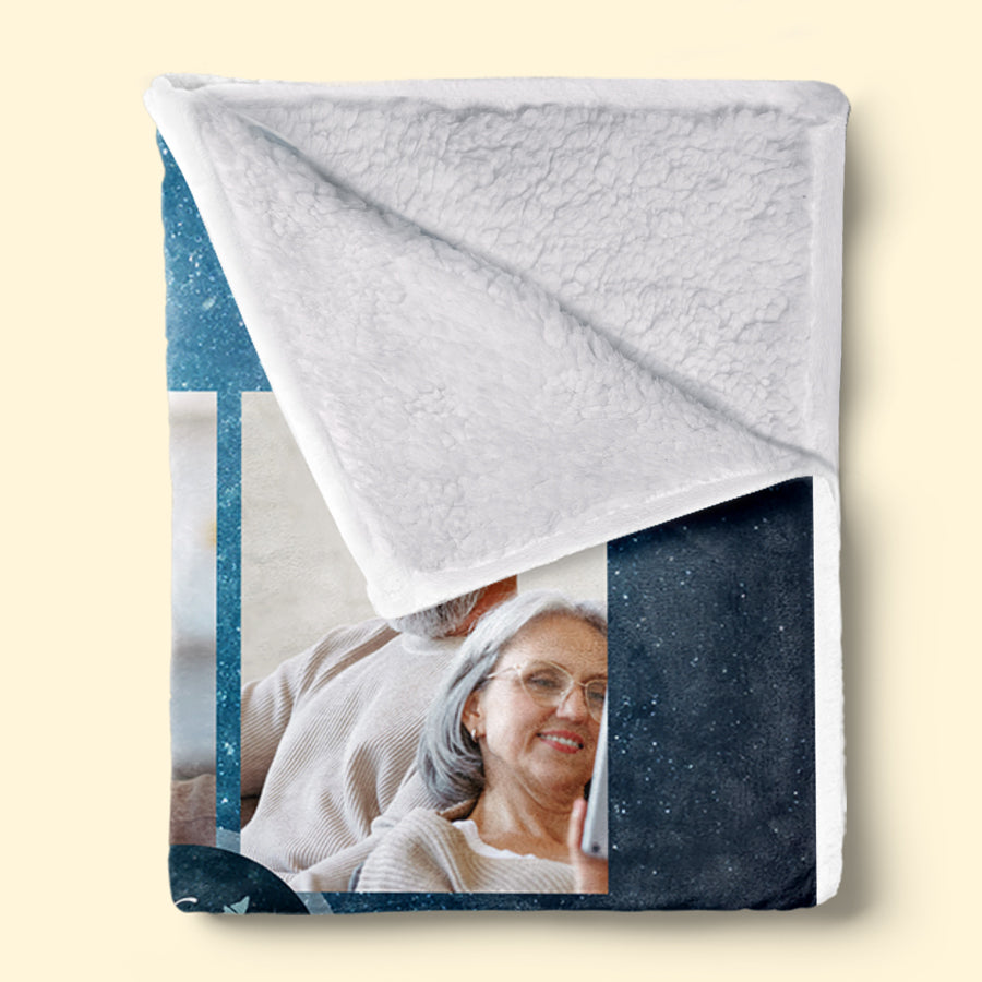Photo personnalisée Je suis là à vos côtés - Couverture commémorative personnalisée - Cadeau de condoléances pour les membres de la famille