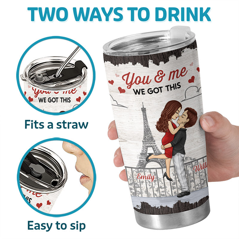 Je t'aimerai jusqu'à ma mort - Verre personnalisé pour couple - Cadeau de Noël pour mari et femme, anniversaire