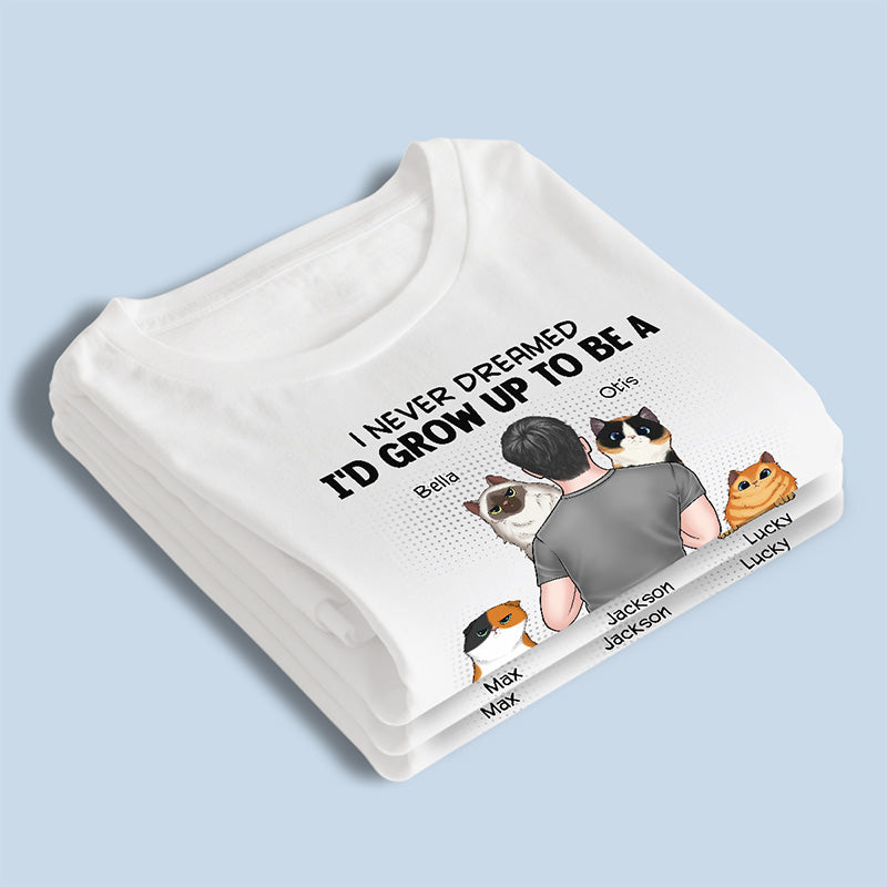Ce papa chat est la chose la plus douce sur Terre - T-shirt unisexe personnalisé pour chat, sweat à capuche, sweat-shirt - Cadeau pour les propriétaires d'animaux, les amoureux des animaux