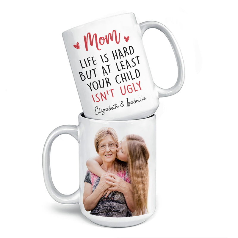 Mug photo personnalisé, moments précieux, unis à jamais ! Tasse personnalisée pour la famille ! Cadeau pour la fête des mères