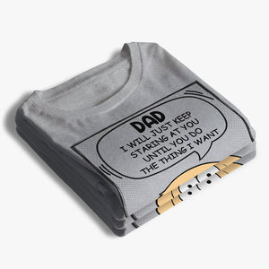 Nous continuerons à vous regarder - T-shirt unisexe personnalisé pour chien, sweat à capuche, sweat-shirt - Fête des mères, fête des pères, cadeau pour les propriétaires d'animaux, amoureux des animaux