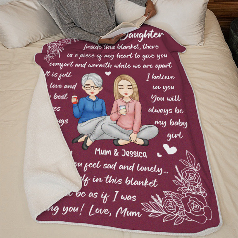 Les filles sont comme des fleurs - Couverture familiale personnalisée - Cadeau d'anniversaire de maman