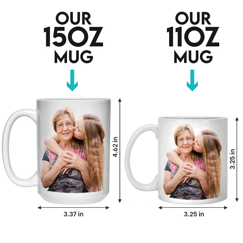 Mug photo personnalisé, moments précieux, unis à jamais ! Tasse personnalisée pour la famille ! Cadeau pour la fête des mères