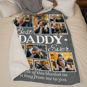 Photo personnalisée Tu es mon plus beau cadeau - Couverture personnalisée pour la famille - Cadeau pour papa, maman