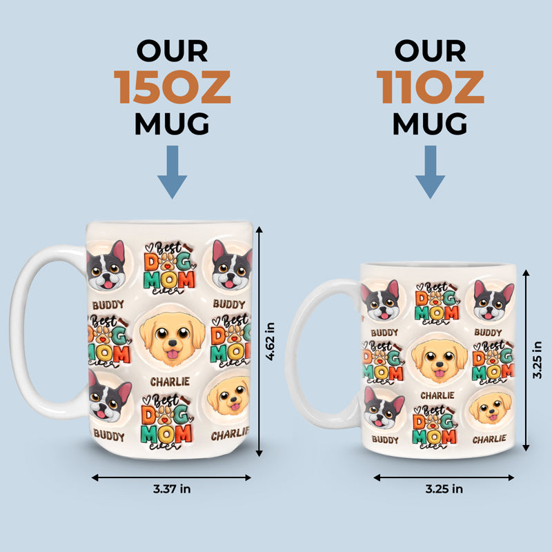 Nous sommes géniaux - Mug personnalisé avec effet gonflé en 3D pour chien - Cadeau de Noël pour les propriétaires d'animaux et les amoureux des animaux