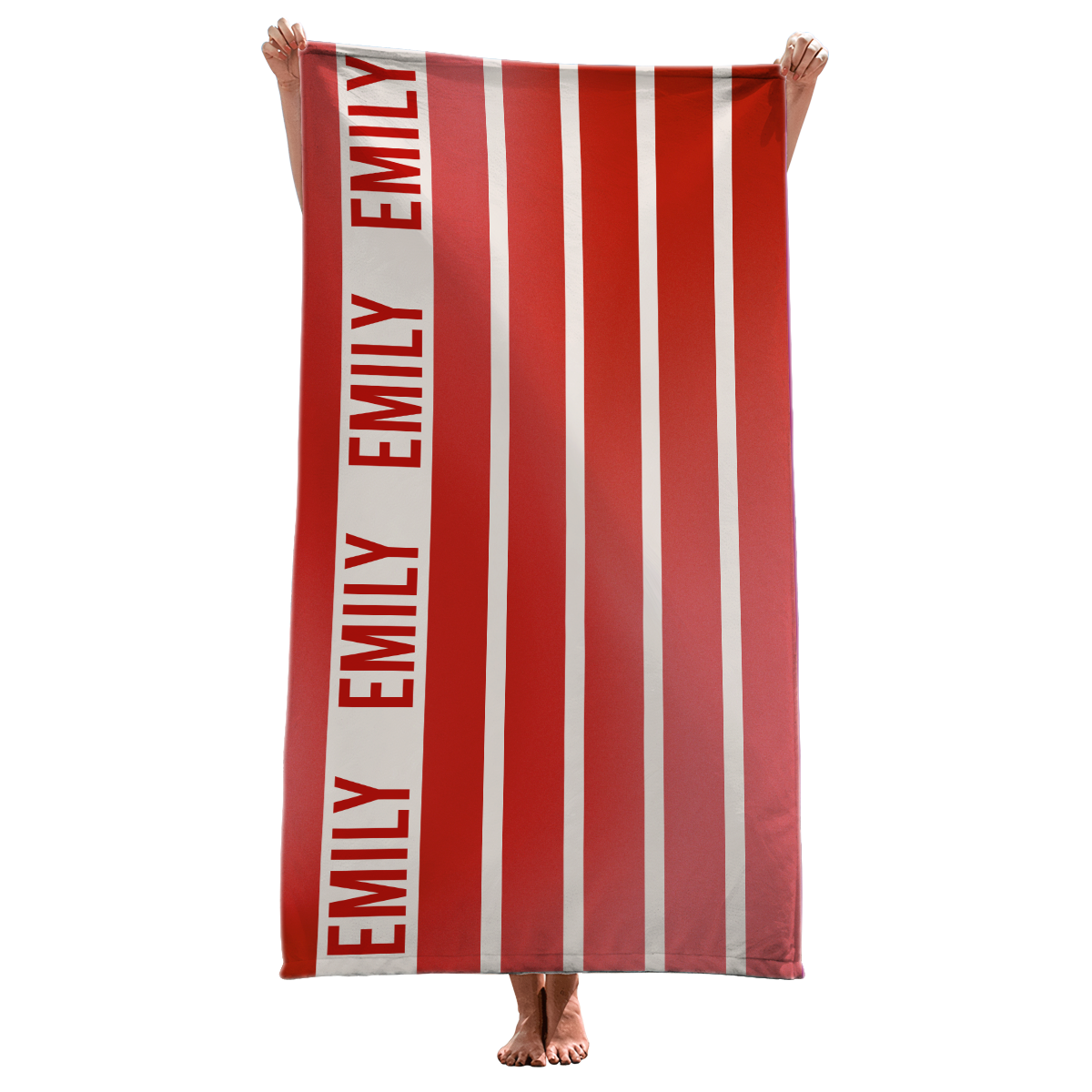 Nos journées d'été colorées - Serviette de plage personnalisée Bestie - Cadeau pour meilleures amies, meilleures amies, sœurs