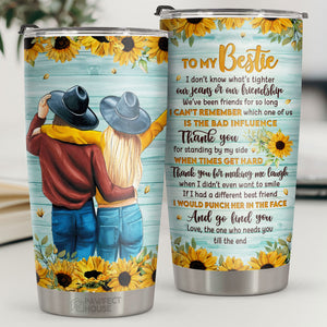 Gobelet Pawfect House 20 oz - Merci d'être à mes côtés - Gobelet isotherme en acier inoxydable. Joli gobelet pour meilleur ami, anniversaire, Noël, mariage, articles assortis pour couples.