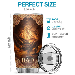 Le moment dont je suis le plus fier est de dire aux autres que tu es mon fils - Tumbler - À mon fils, cadeau pour fils, cadeau de papa pour fils, cadeau d'anniversaire pour fils