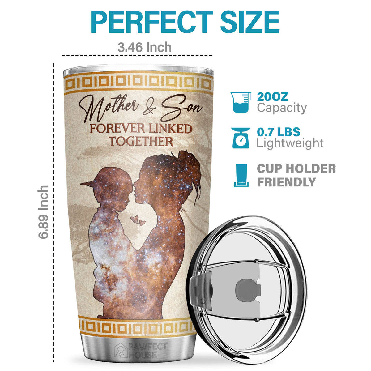 Suivez vos rêves, croyez en vous et n'oubliez pas d'être génial - Tumbler - À mon fils, cadeau pour fils, cadeau de maman pour fils, cadeau d'anniversaire pour fils