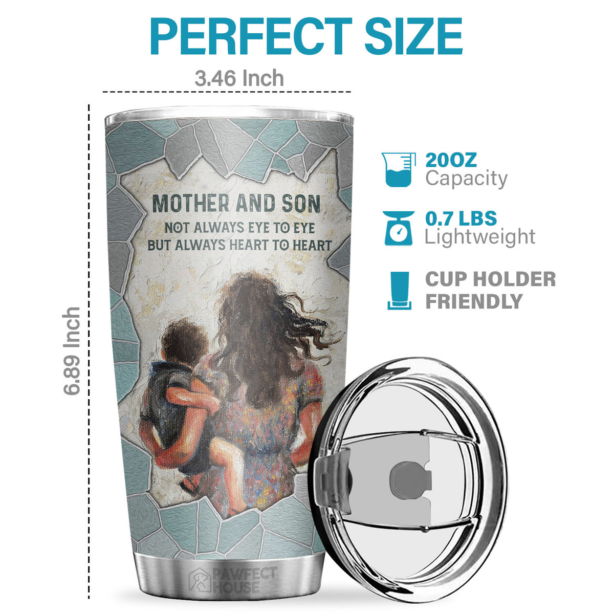 Never Feel That You Are Alone I’m Always Right Next To You - Tumbler - To My Son, Gift For Son, Son Gift From Mom, Birthday Gift For Son