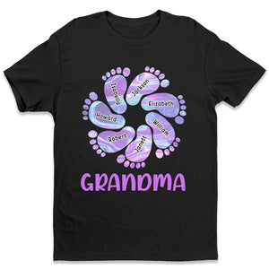 Le bonheur, c'est d'être grand-mère - T-shirt, sweat à capuche, sweat-shirt unisexe personnalisé pour la famille - Cadeau de fête des mères et d'anniversaire pour grand-mère