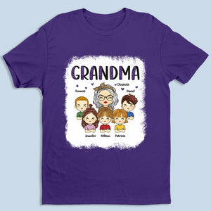 Un Grammy Award ? Non, il faut juste que je sois la Grammy de mes enfants ! T-shirt personnalisé avec de la fausse eau de Javel pour la famille ! Cadeau de fête des Mères, d'anniversaire pour maman ou grand-mère.