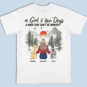 La vie est meilleure avec un chien ! T-shirt, sweat à capuche et sweat-shirt unisexe personnalisé avec imprimé au dos. Cadeau pour les propriétaires et les amoureux des animaux.