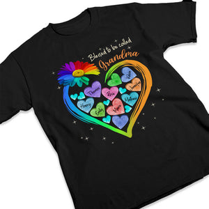 Soyez appelée « Grand-mère bénie » - T-shirt unisexe personnalisé, sweat à capuche, sweat-shirt - Cadeau de fête des mères et d'anniversaire pour grand-mère