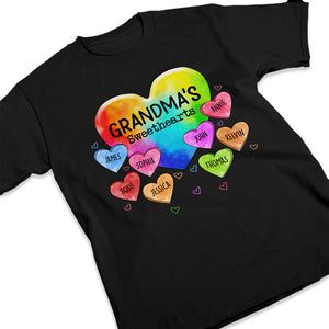 Les Amoureux de Nana - T-shirt, sweat à capuche et sweat-shirt unisexe personnalisé pour la famille - Cadeau de fête des mères, d'anniversaire pour maman, grand-mère