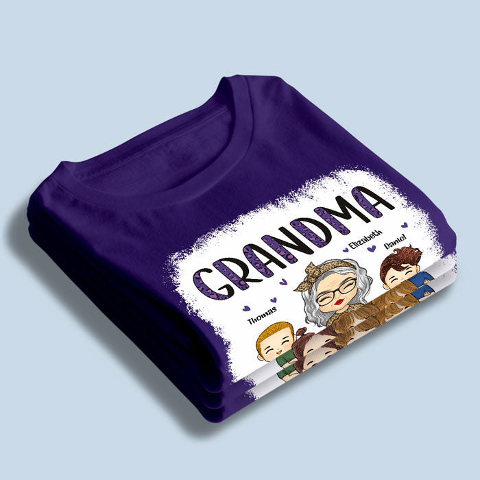 Un Grammy Award ? Non, il faut juste que je sois la Grammy de mes enfants ! T-shirt personnalisé avec de la fausse eau de Javel pour la famille ! Cadeau de fête des Mères, d'anniversaire pour maman ou grand-mère.