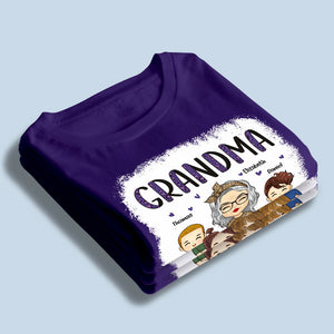 Un Grammy Award ? Non, il faut juste que je sois la Grammy de mes enfants ! T-shirt personnalisé avec de la fausse eau de Javel pour la famille ! Cadeau de fête des Mères, d'anniversaire pour maman ou grand-mère.